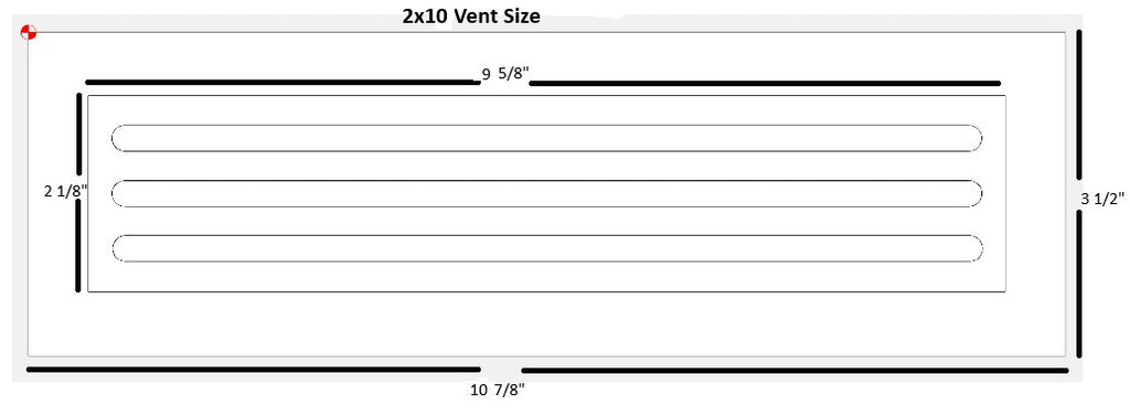 2x10 Classic Vent