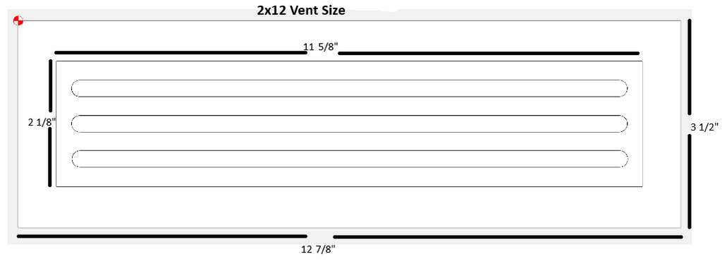 2x12 Classic Vent